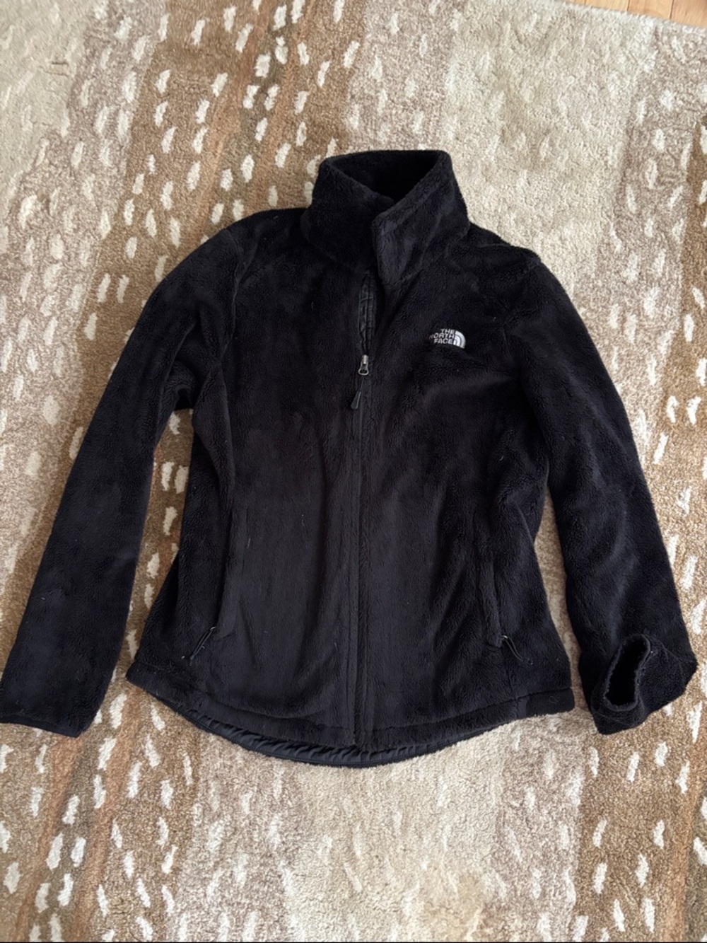 The North Face Women's Black Full-Zip Fleece Jacket